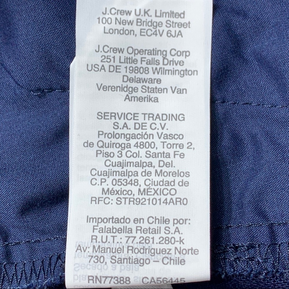 J. Crew White‎ Scallop Linen-Blend Shorts - Picture 7 of 9